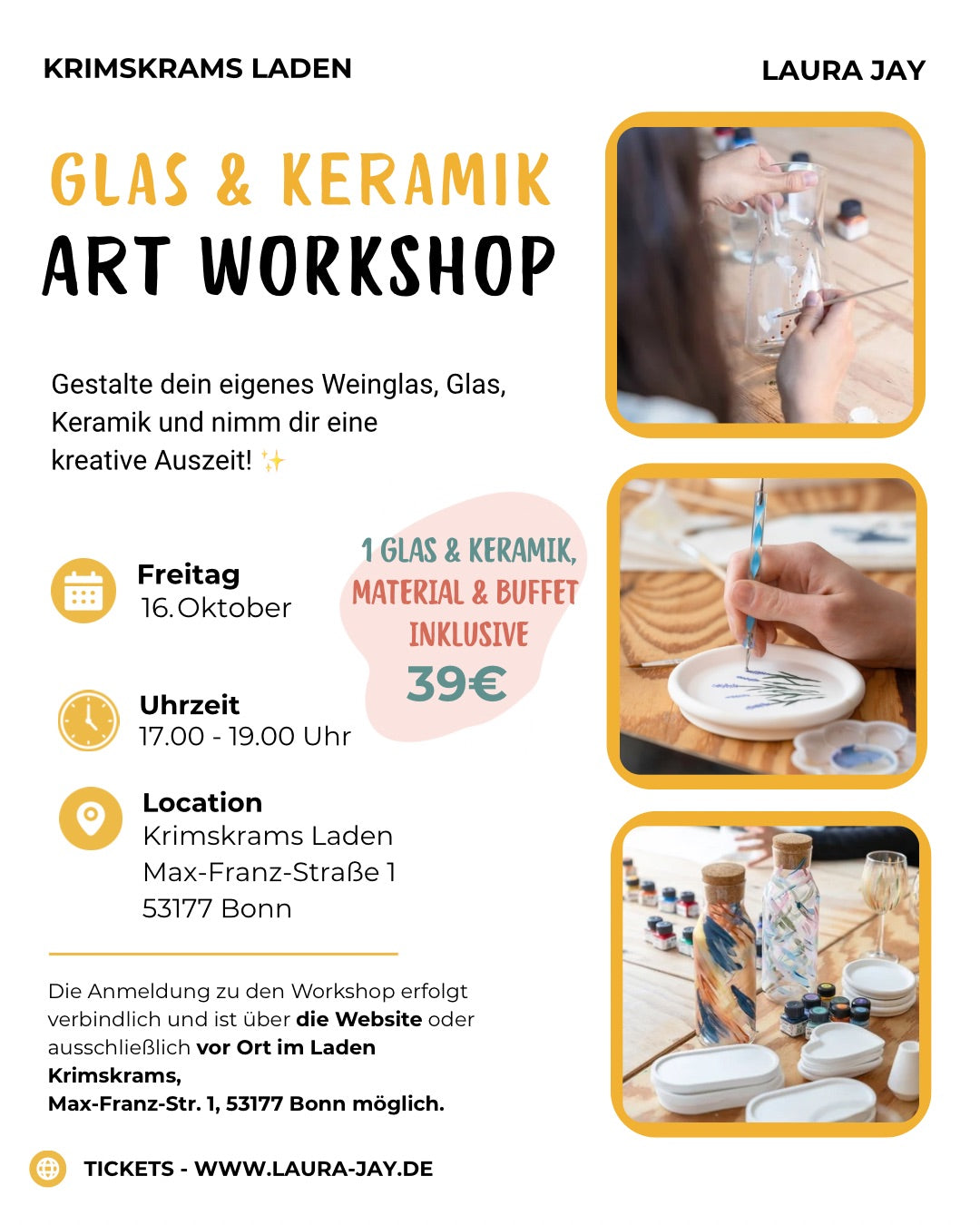16.10.26 Glas & Keramik Workshop