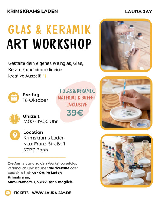 16.10.26 Glas & Keramik Workshop