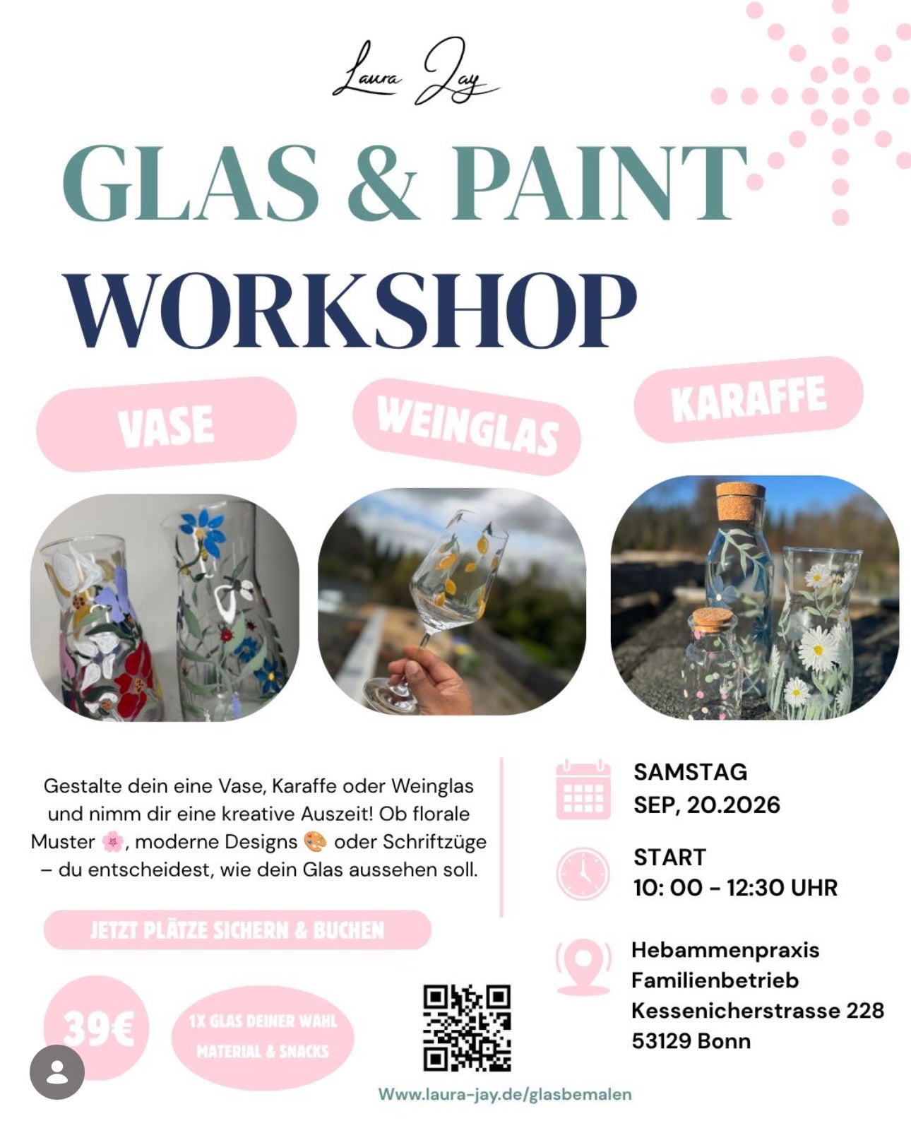 20.09.26 Glas & Paint Workshop