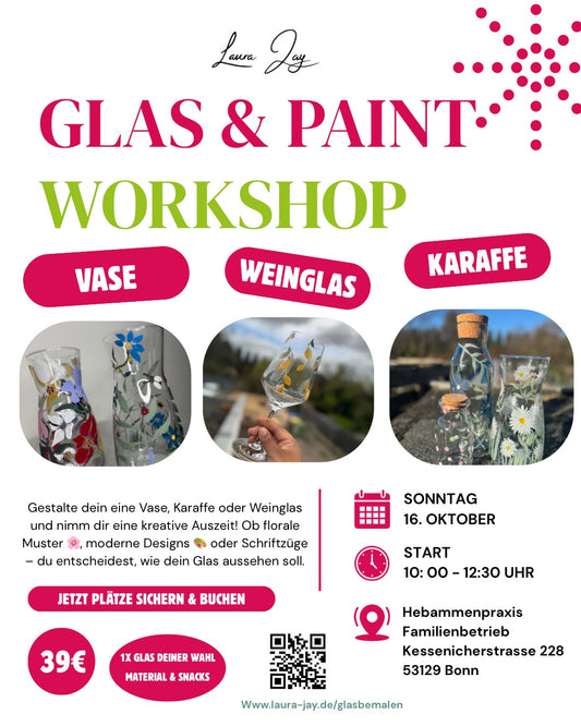 18.10.2026 Glas & Paint Workshop